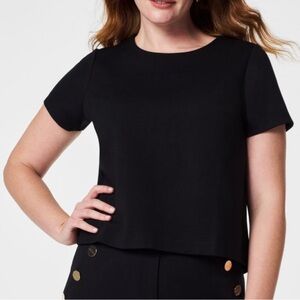 NWT Spanx The Perfect Funnel Top Black XL